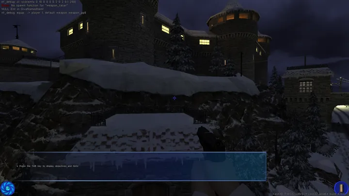 Estate I with the map fog switched off; development screenshot, Estate I